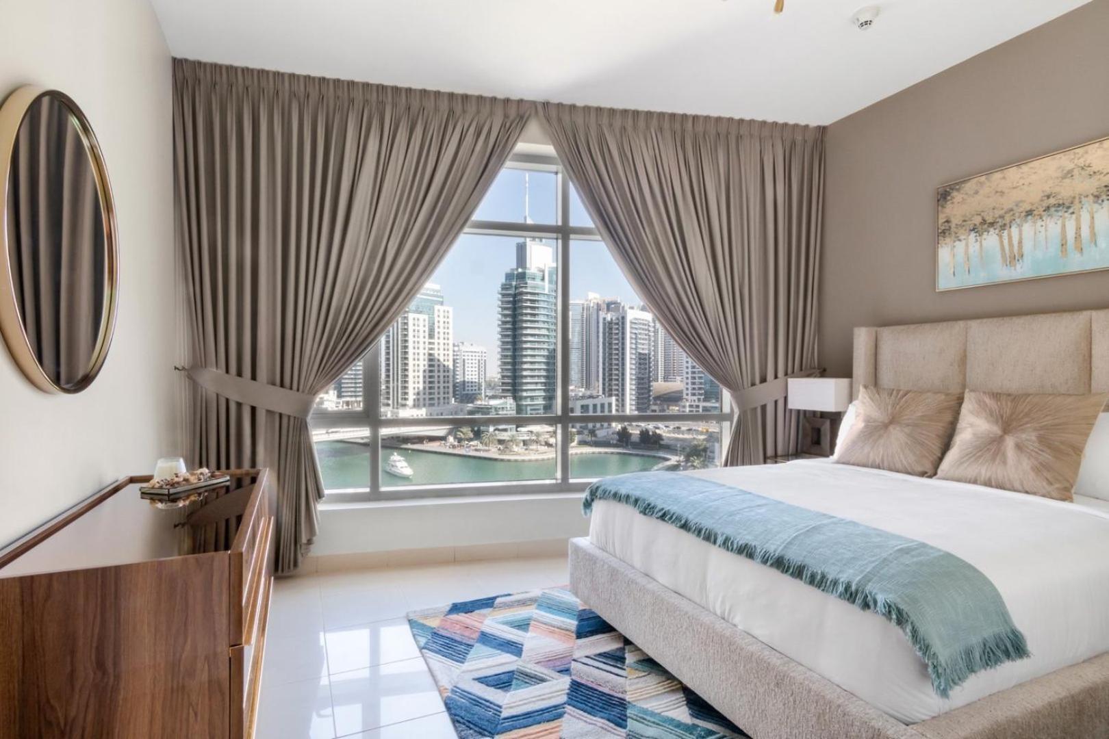 شقة Guestready - Marina View | Fairfield Tower دبي المظهر الخارجي الصورة