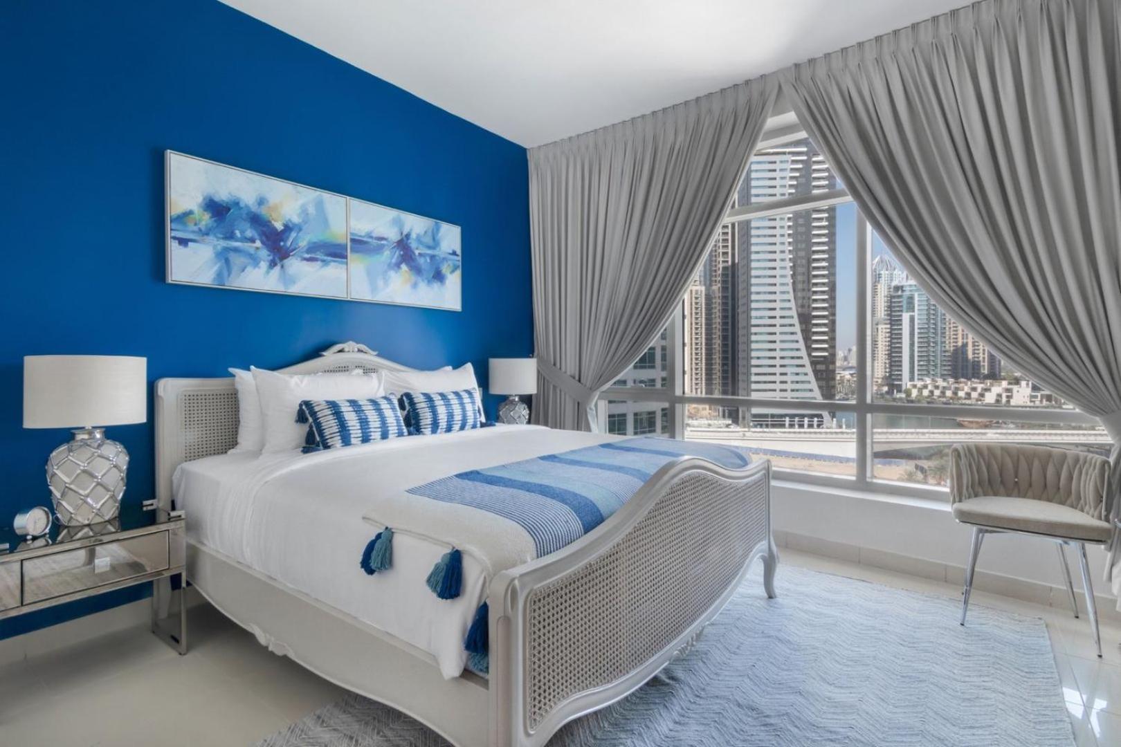 شقة Guestready - Marina View | Fairfield Tower دبي المظهر الخارجي الصورة